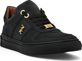 Billionaire Boys Club Nubuck Croco Printed Lo-Top Sneakers Men in Black/black at Nordstrom, Size 43