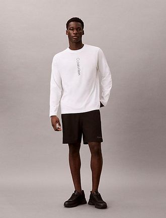 Calvin Klein Camiseta t&eacute;cnica de manga larga para el gimnasio