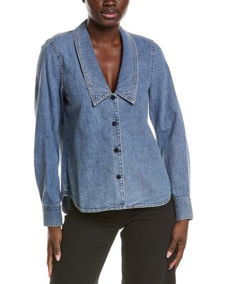 Frame Denim FRAME The Low Collar Shirt