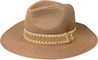 Nicole Miller Straw Panama Hat