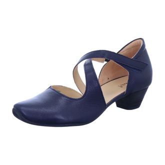 Think Aida Pump - Dames - Schoenen - Blauw - Maat: 42 EU Leer