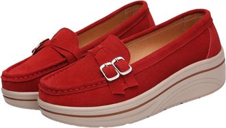 Generic Ladies Trainers Size 5 Womens Trainers Wide Fit Work Safety Shoes Non Slip Waterproof Ideal Nursing Hospitality Standing All Day Durable Leather Ortho