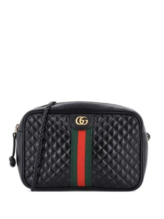 Gucci Trapuntata Camera Bag Quilted Leather Small crossbody bag - Black