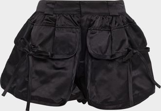 Sea New York Loraine Satin Bubble Skirt