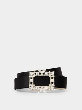 Roger Vivier Broche Vivier Belt in satin