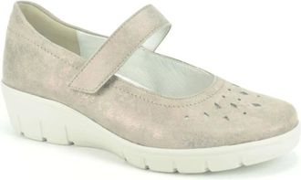 Semler Schoenen, Dames, Beige, 37 EU, Lambal Velcro DZ