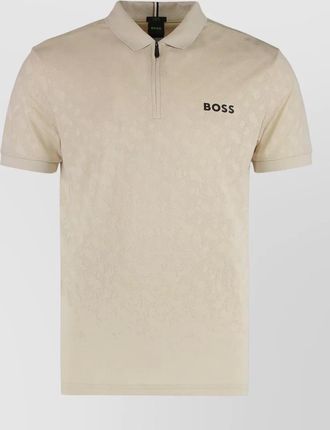 HUGO BOSS technical fabric polo shirt regular fit