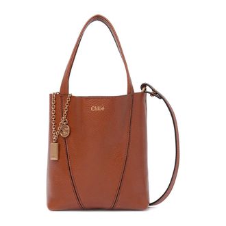 Chlo&eacute; Small Spin Tote Bag - female - Chlo&eacute; - Handbags - Brown - ONE SIZE - Bags