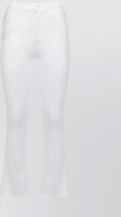 Mother denim slim-fit flared jeans