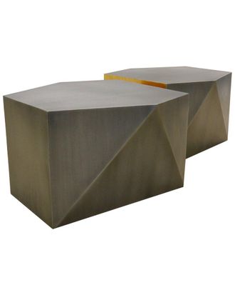 Pasargad Home Urban Chiz Style Coffee Table Set