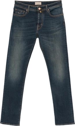Jacob Cohen Faded-effect Straight-leg Jeans