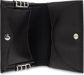 J.W.Anderson Leather Card Holder, Unisex, Black