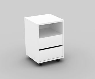 Inosign Rollcontainer »Agapi« Bürocontainer im modernen Design, 40x40x62 cm, 2 Schubkästen