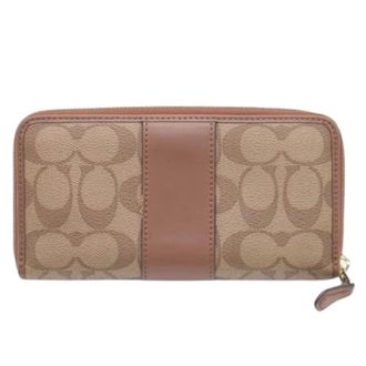 Coach Pre-owned F54630 Portafoglio lungo (bi-fold) - - Pre-owned - Donna - Marrone - ONE SIZE