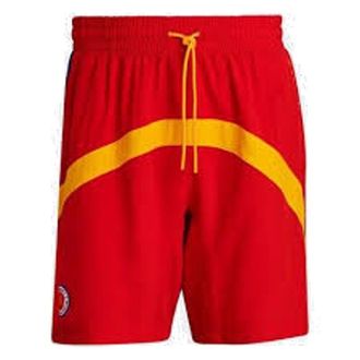 adidas Eric Emanuel McDonaldAsia Sizing s Shorts Red Yellow HB0736