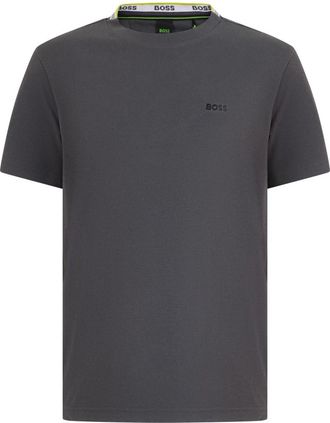 HUGO BOSS Hombre, Camisetas, Gris, Talla: L