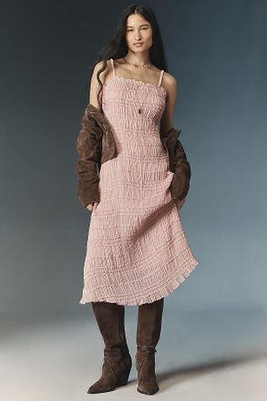 endless rose Ruffled Relaxed Maxi Dress