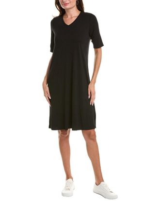 Eileen Fisher Eileen Fisher V-Neck Midi Dress