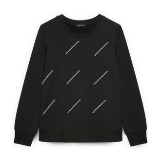 Fiorella Rubino Donna, Felpe, Nero, XL, new