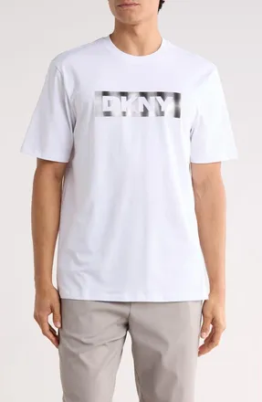 DKNY Aldo Jr. Graphic Tee in White at Nordstrom Rack, Size X-Large
