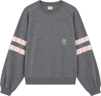 Repetto Satijnen sweatshirt - Dames - Sweatshirts - Grijs - XS - Satijn - Hoodies & sweatvesten