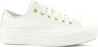Converse Chuck Taylor All Star Lift Platform - Dames - Sneakers - Wit - 40 EU - Leer - Schoenen