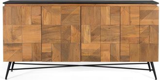 Giner&Colomer Aparador fabricado en madera de mango con acabado natural 170 cm