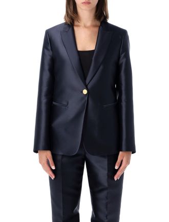 Alberta Ferretti Single-Breasted Tailored Jacket