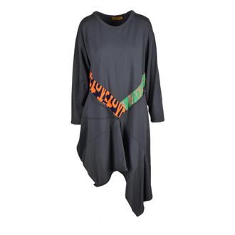 Ebarrito Dames, Jurken, Grijs, Maat: ONE Size Katoen
