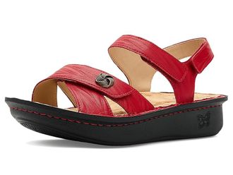 Alegria Kelsi Womens Sandals Fondly Red : EU 41 (US Womens 10.5-11) Regular, Leather