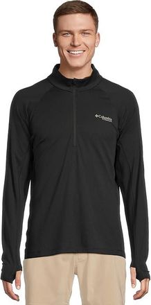 Columbia Driventure Half Zip Mens Sweatshirt Black : 2XL, Polyester