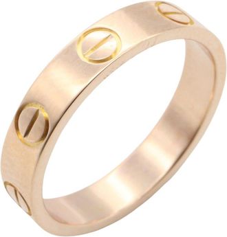 Cartier Gold Pink Gold (18K) Band Ring (Pre-Owned)