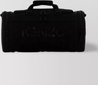 Kenzo travel bag with side pockets and top handles