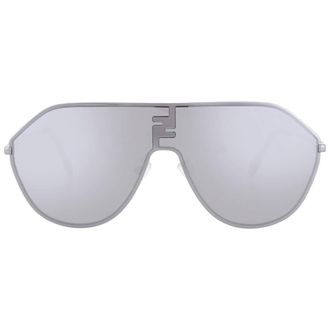 Fendi Smoke Mirror Pilot Unisex Sunglasses FE40080U 12C 65