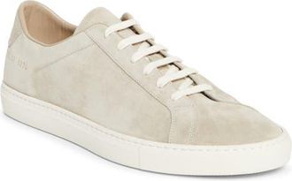 Common Projects Achilles Slim Premium Sneaker in Warm Grey at Nordstrom, Size 10Us