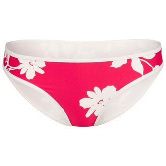 Seafolly Mayflower Hipster Pant Bikini-Bottom f&uuml;r Damen | wei&szlig;/rosa