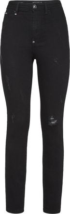 Philipp Plein Skinny Jeans - Dames - Skinny Jeans - Zwart - W27 - Jeans