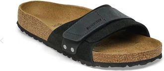 Birkenstock Oita - Dames - Sandalen - Zwart - 39 EU - Leer - Schoenen