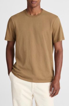 Madewell Allday Garment Dyed Cotton T-Shirt in Woodland Brown at Nordstrom, Size Small