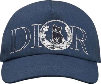 Dior Cat Cap - Heren - Petten - Blauw - L - Accessoires