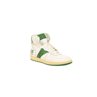 Rhude White Rhecess Sky Hi Sneakers