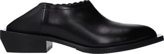 Moschino Mujers Mocasines Piel Negro