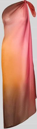 Pieces Pareo mit Allover-Muster Modell BANINNA in Orange, Gr&ouml;&szlig;e 1