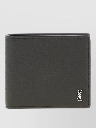 Saint Laurent calfskin leather east/west wallet