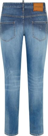 Dsquared2 Mens Skinny Jeans Medium Blue Cotton