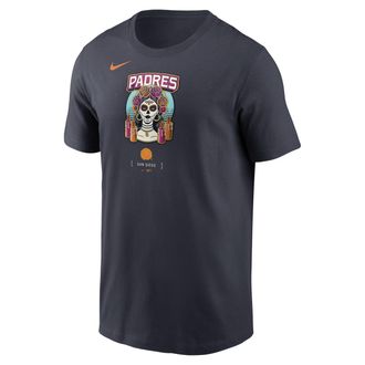 Nike San Diego Padres City Connect Logo Nike Mens MLB T-Shirt in Black | N1994CAPYP-SCA