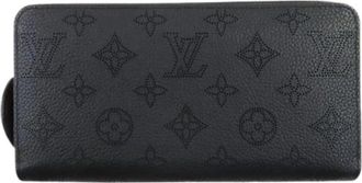 Louis Vuitton Pre-owned Zippy Mahina Wallet - Dames - Vintage Accessoires - Zwart - ONE Size - Leer - Vintage