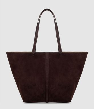 Vanessa Bruno Cabas Tote Bag Gm Chocolat