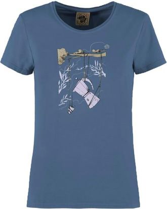 E9 W-Bond T-Shirt f&uuml;r Damen | blau