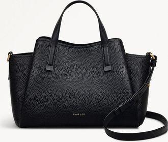 Radley London Black Small Ziptop Grab Bag Blake Gardens SS25 Radley London